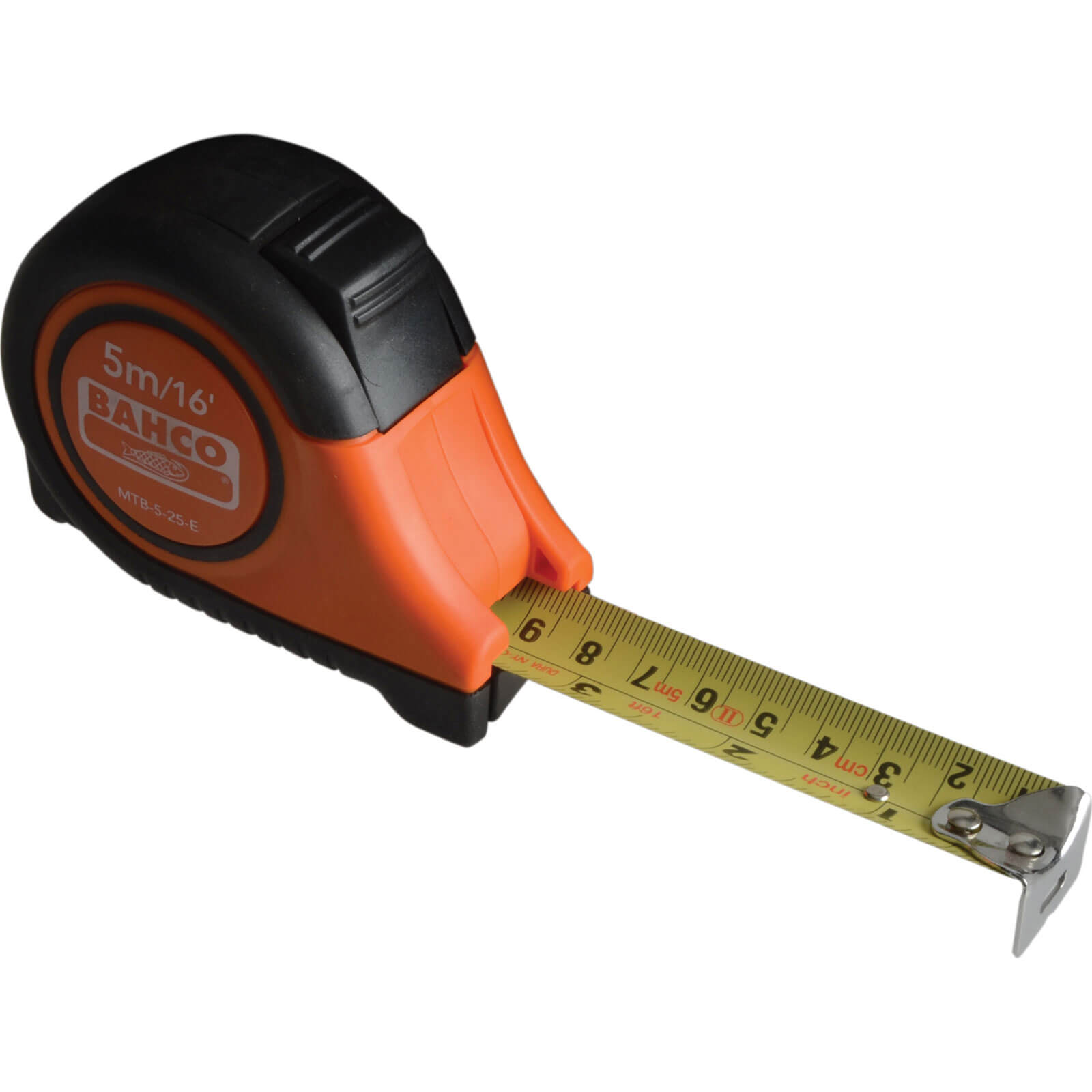 Image of Bahco Auto Lock 8 Metre 26 Feet Tape Measure