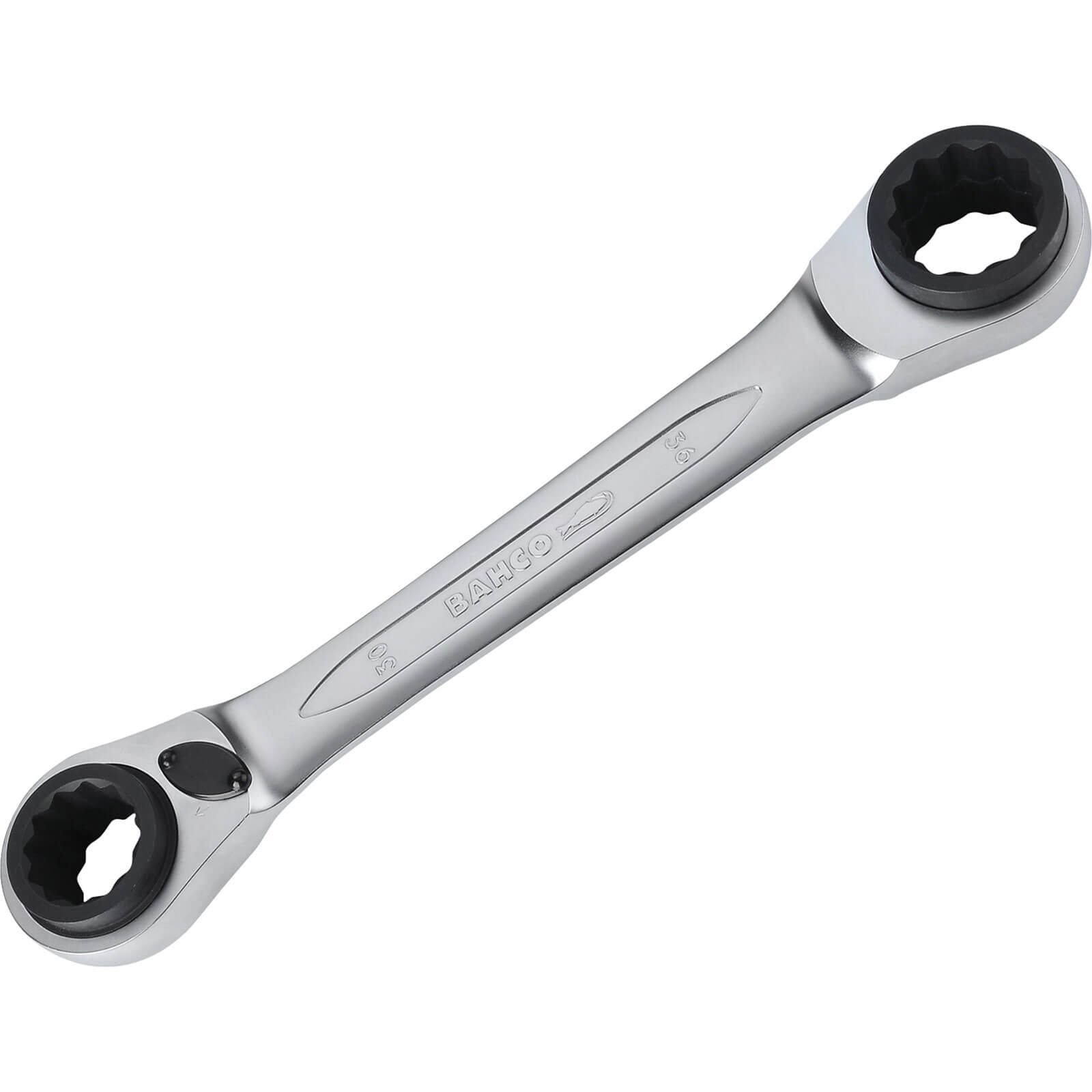 Image of Bahco Reversible Ratchet Spanner 30 36mm