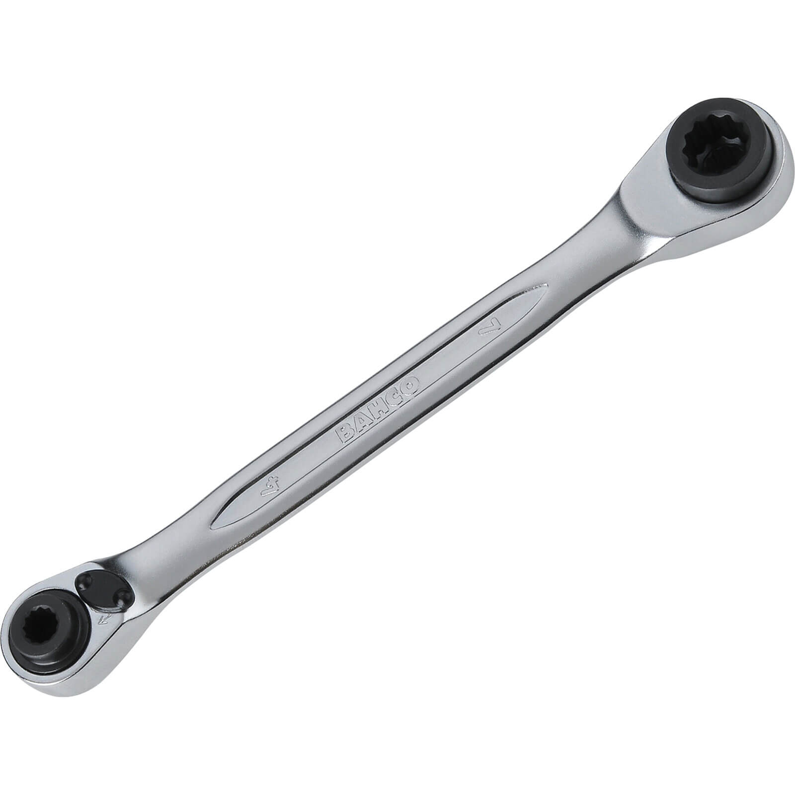 Image of Bahco Reversible Ratchet Spanner 4 7mm