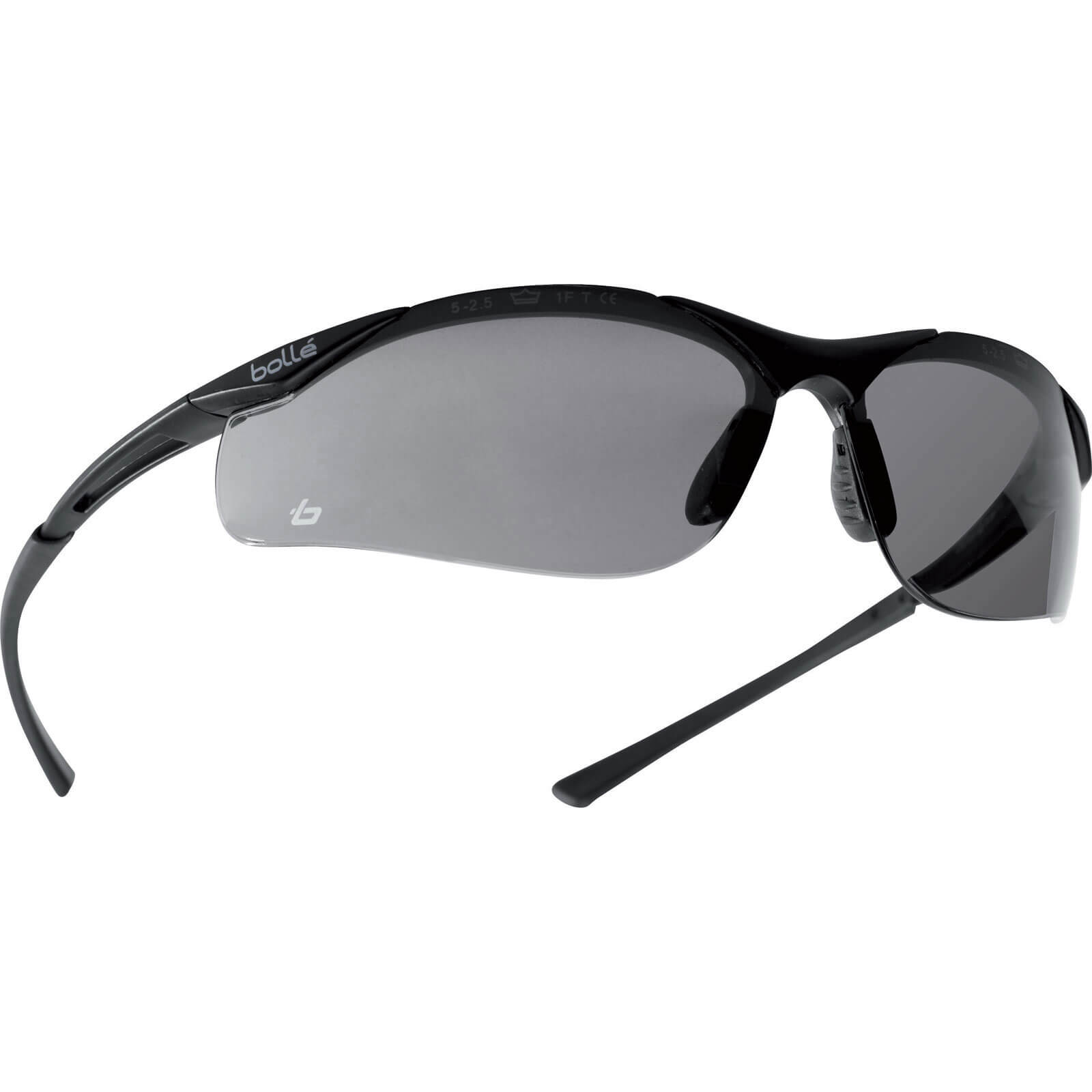 Image of Bolle Contour CONTPSF Anti Scratch and Anti Fog Smoke Safety Glasses