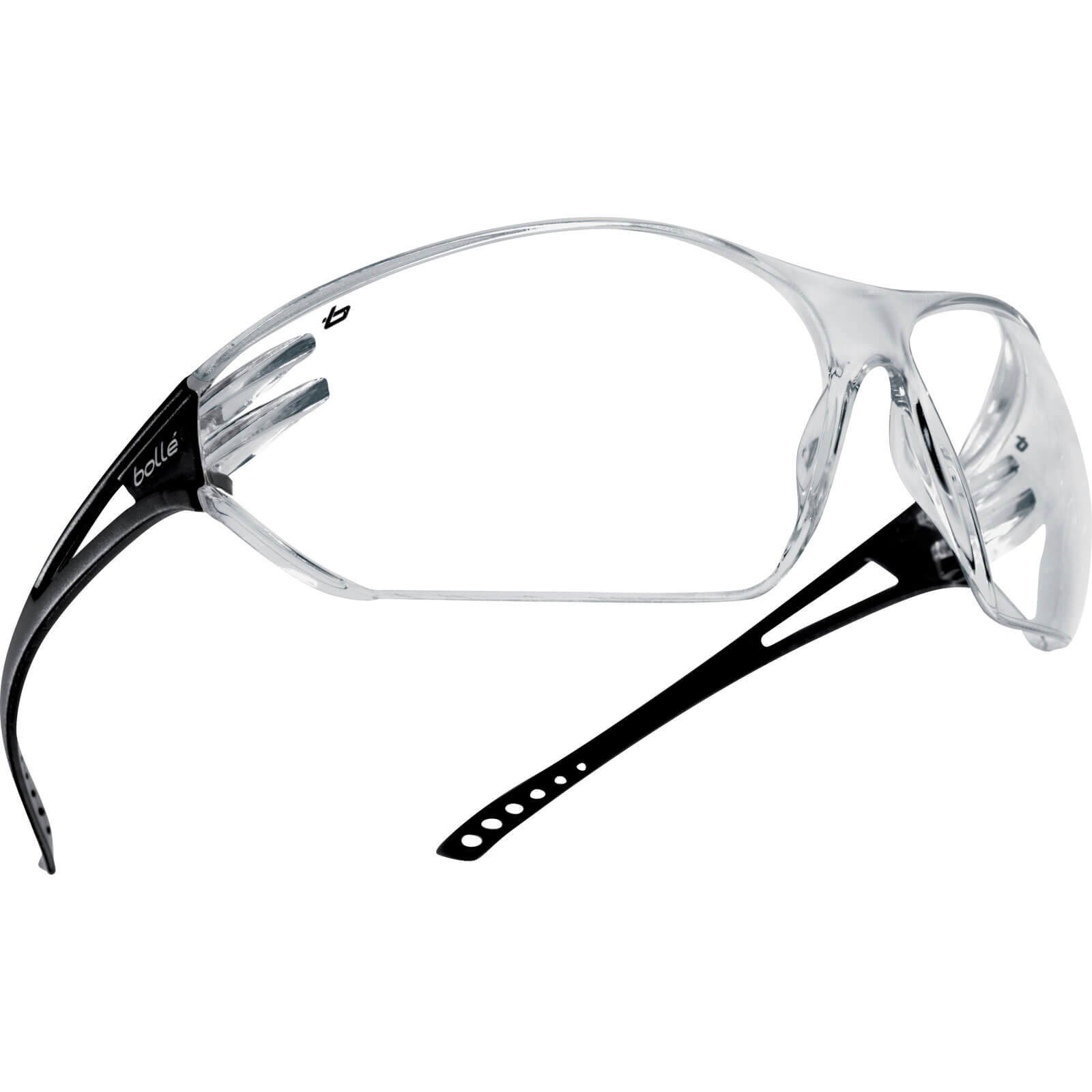 Image of Bolle Slam SLAPSI Anti Scratch and Anti Fog Clear Safety Glasses with Cord