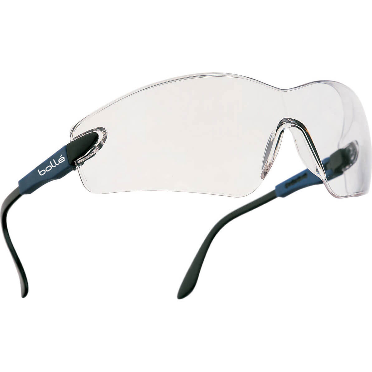 Image of Bolle Viper VIPCI Anti Scratch Adjustable Temples Clear Safety Glasses