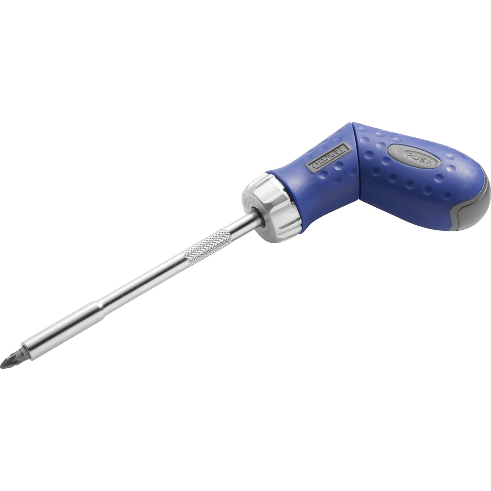 Image of Britool Angled Ratchet Screwdriver and 7 Bits