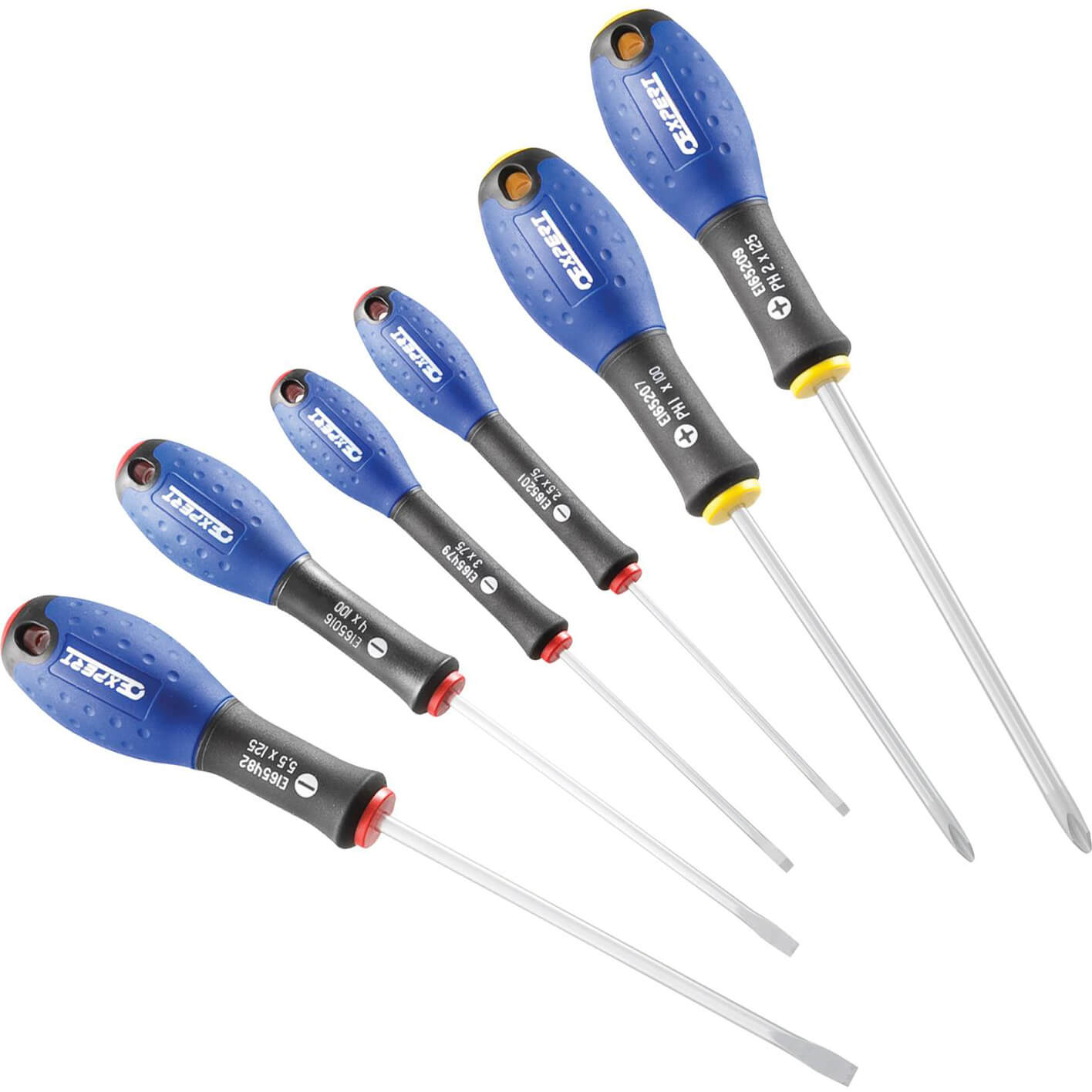 Image of Britool 6 Piece Screwdriver Set Slotted Phillips