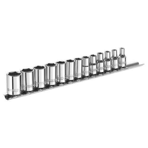 Image of Britool 13 Piece 14 Drive Socket Set 4 14mm