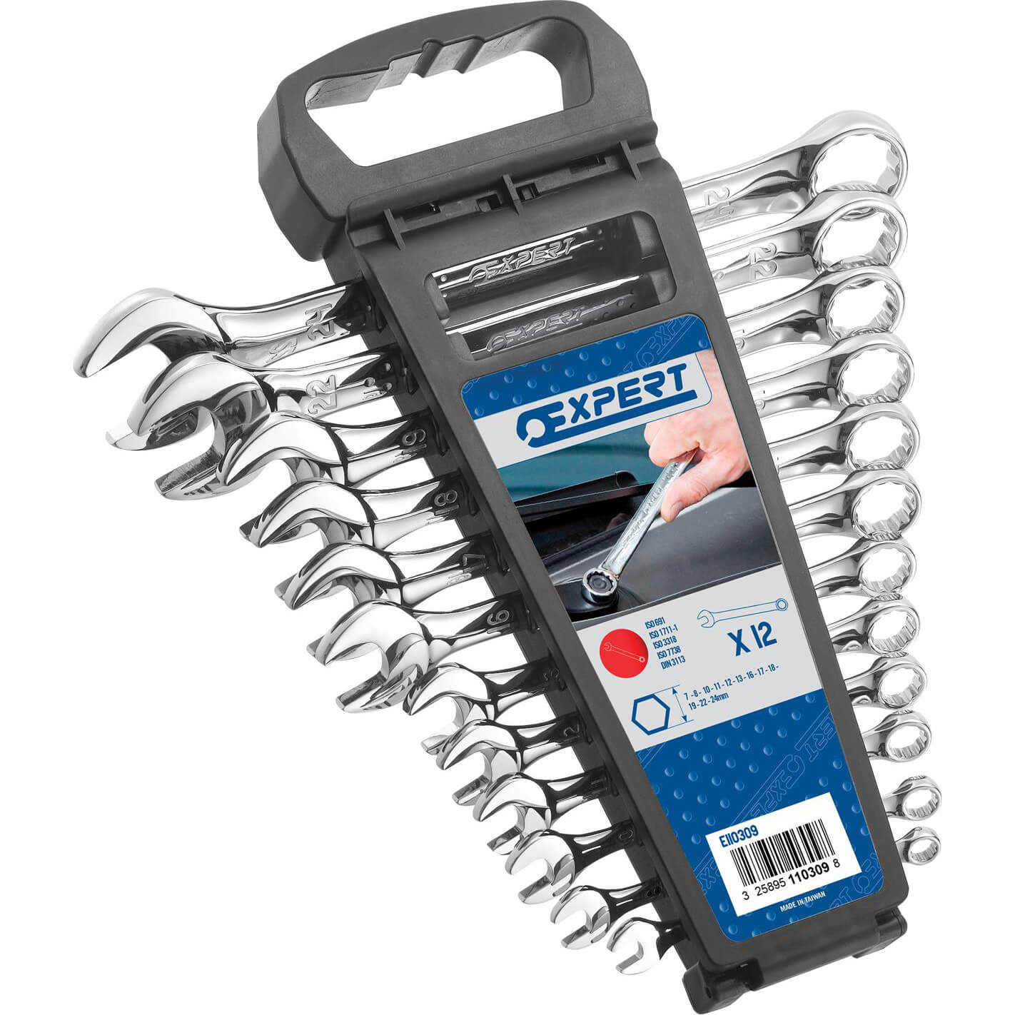 Image of Britool 12 Piece Combination Spanner Set 8 24mm