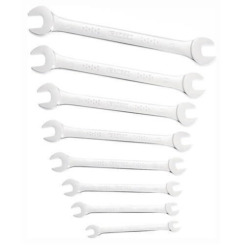 Image of Britool 8 Piece Double Open End Spanner Set 4 19mm