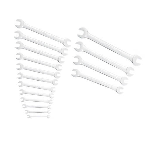 Image of Britool 16 Piece Double Open End Spanner Set Metric