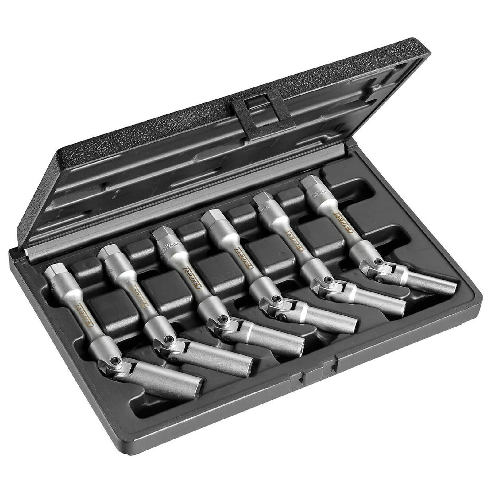 Image of britool expert 38 drive glow plug socket set 8 16mm