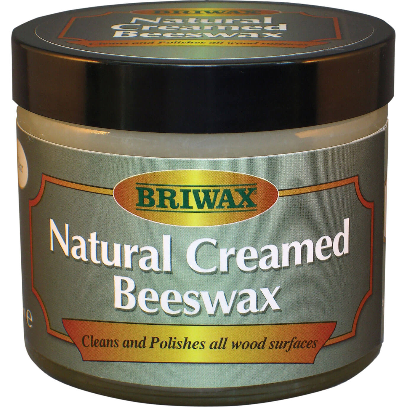 Image of Briwax Natural Creamed Beeswax Clear 250ml