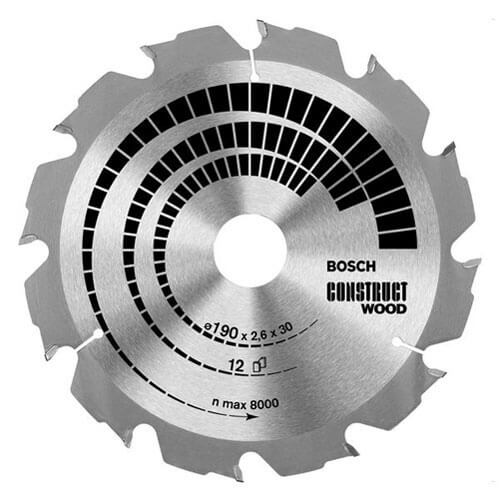 Image of Bosch Construct Circular Saw Blade 235mm x 16 Teeth 30mm Bore