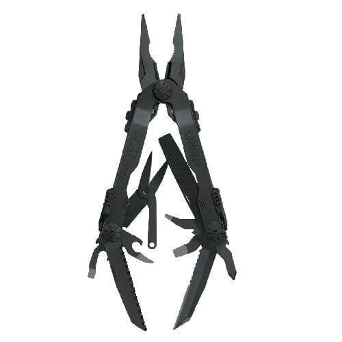 Image of Gerber DIESEL Multi Tool Pliers Black 13 Functions with Nylon Pouch