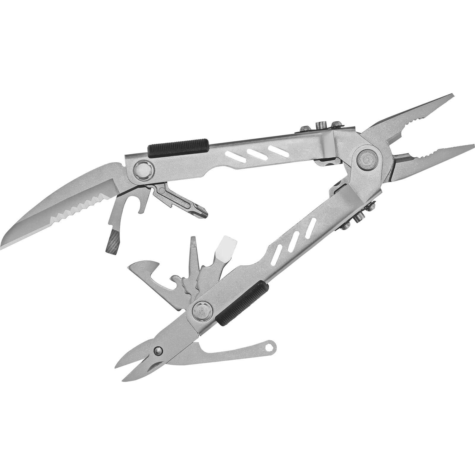 Image of Gerber MP 400 Compact Sport Multi Tool Pliers Grey 11 Functions with Nylon Pouch