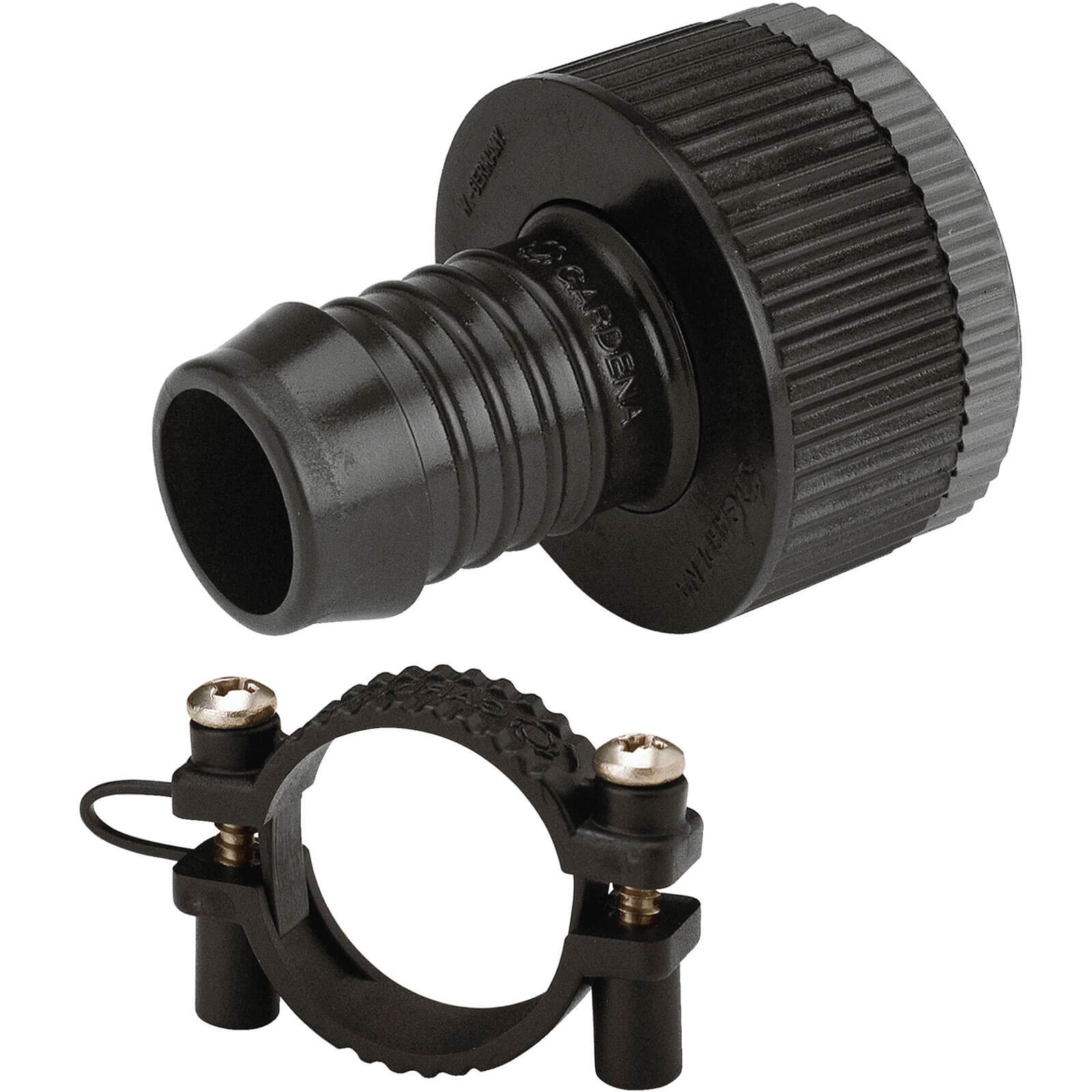 Image of Gardena Adapter Piece for Taps with 19mm 34 and 254mm 1 Threads SprinklerSystem