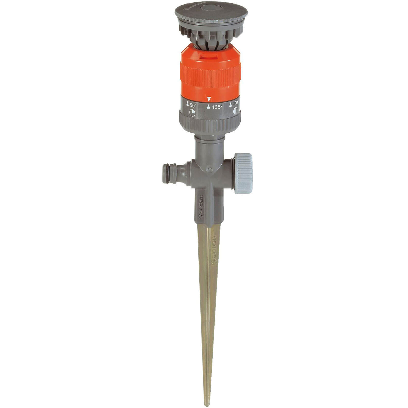 Image of Gardena Vario Circular Garden Water Sprinkler with Spike