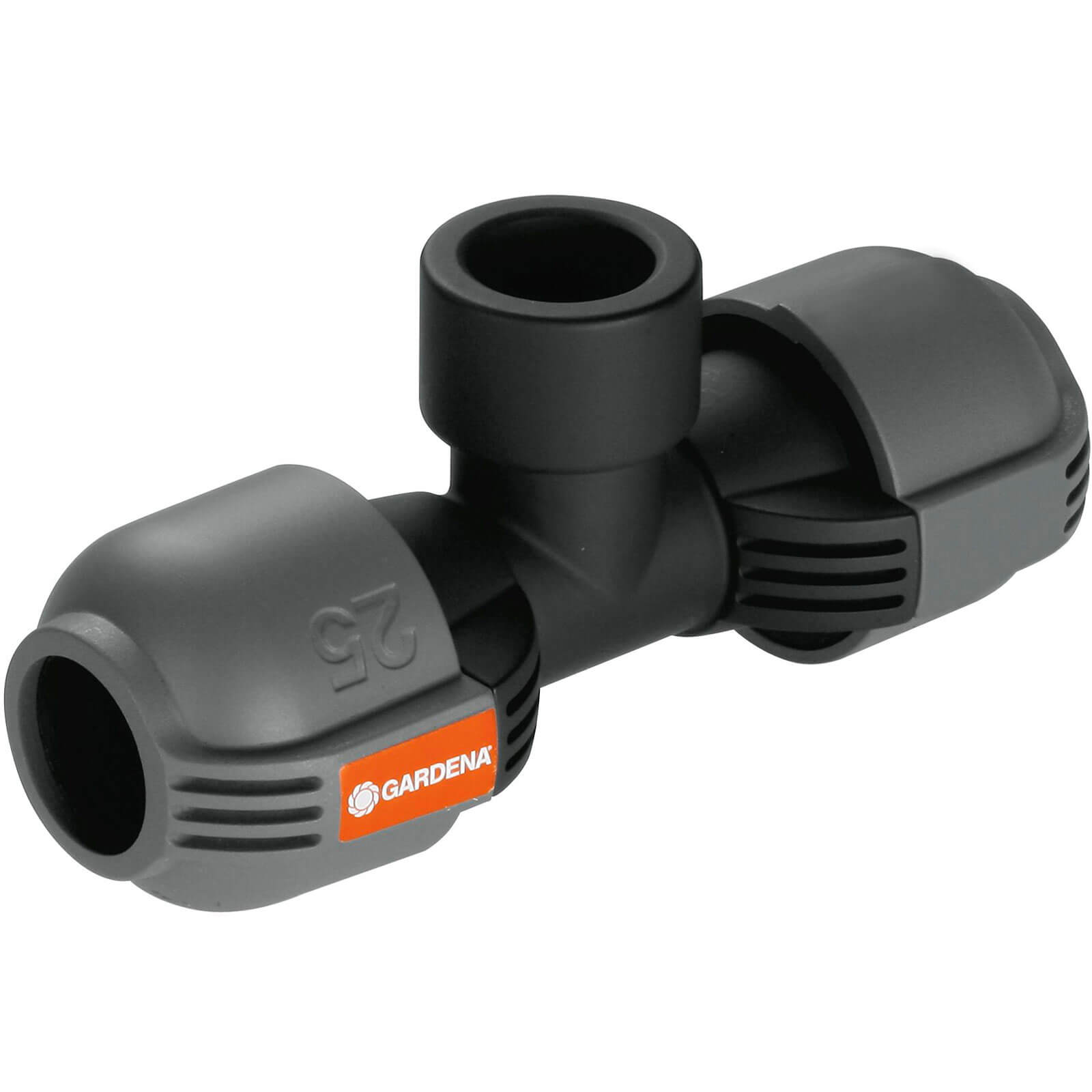 Image of Gardena T Piece 25mm x 19mm 34 Female Thread SprinklerSystem