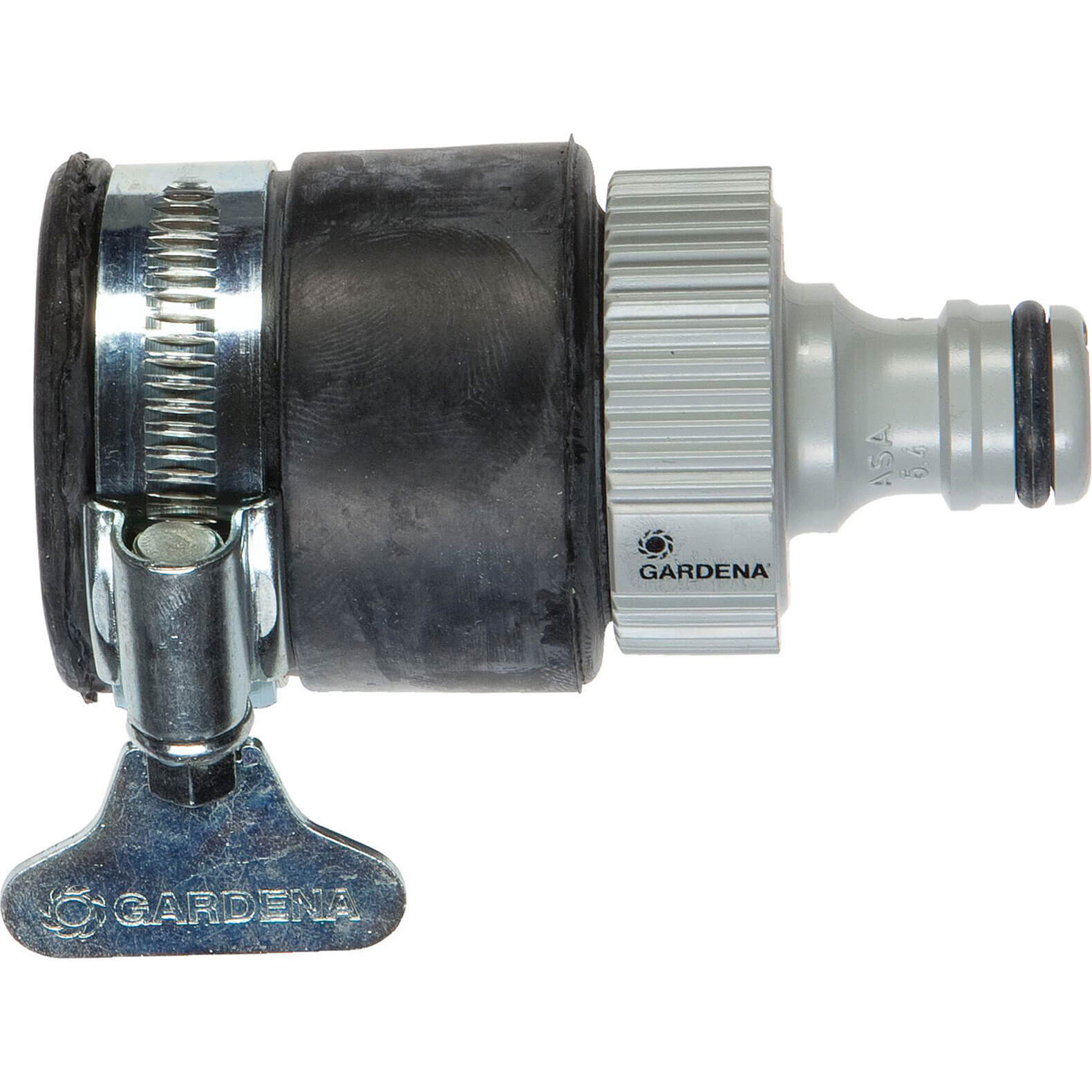 Image of Gardena Round Tap Hose Connector with 15 to 20mm External Dia