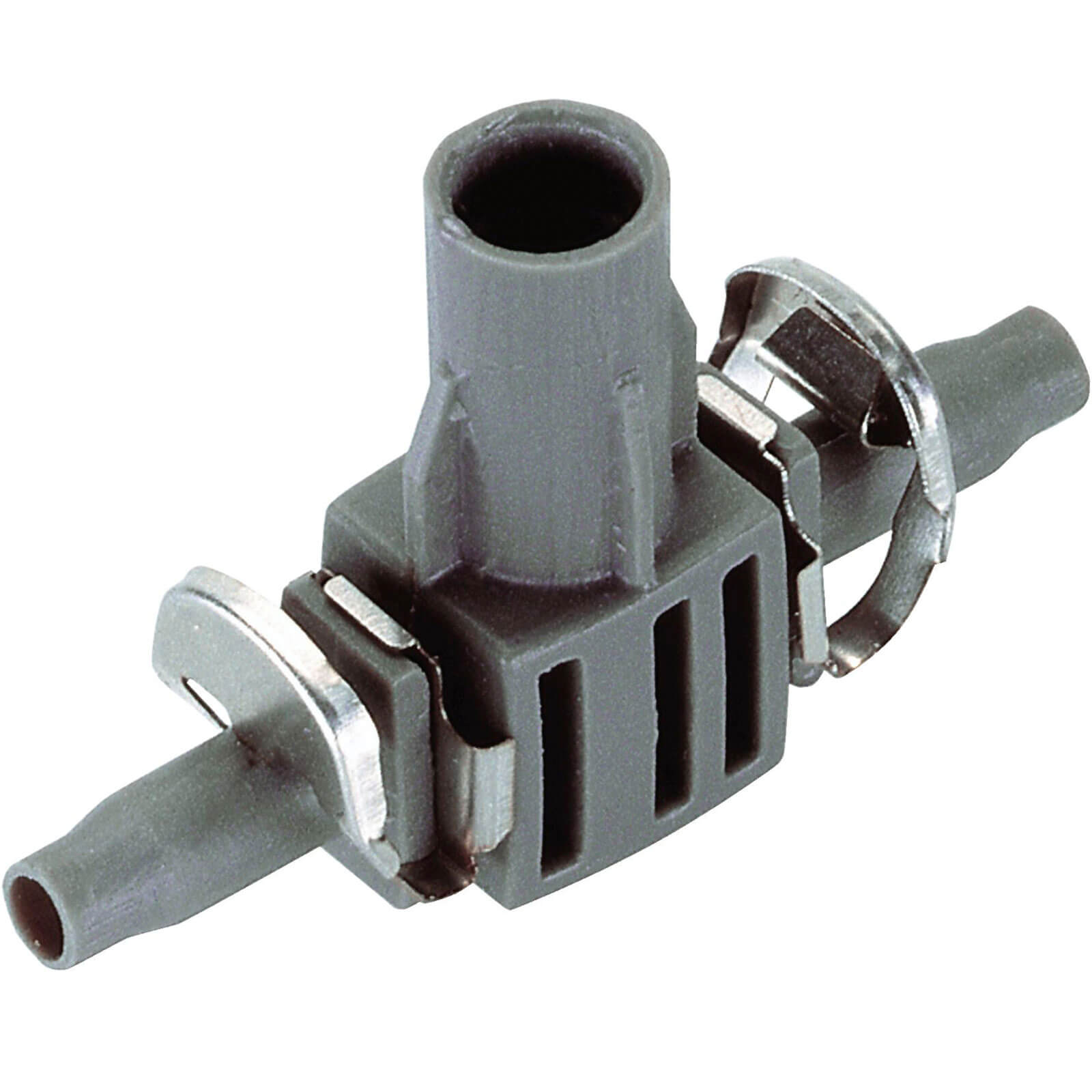 Image of Gardena T Joint for Spray Nozzles 46mm 316 Pack of 5 Micro Drip System