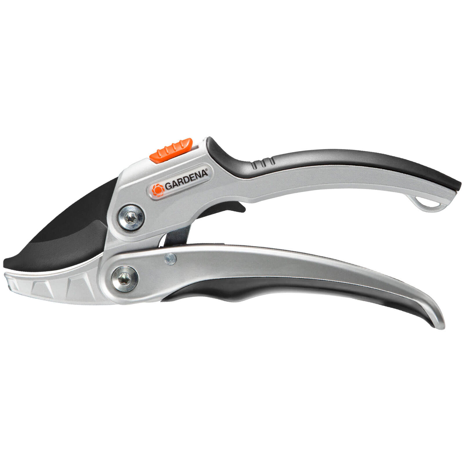 Image of Gardena SmartCut Comfort Ratchet Bypass Secateurs Max Cut 22mm