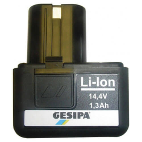 Image of Gesipa Spare Lithium Ion Battery 144v for Accubird Cordless Riveter