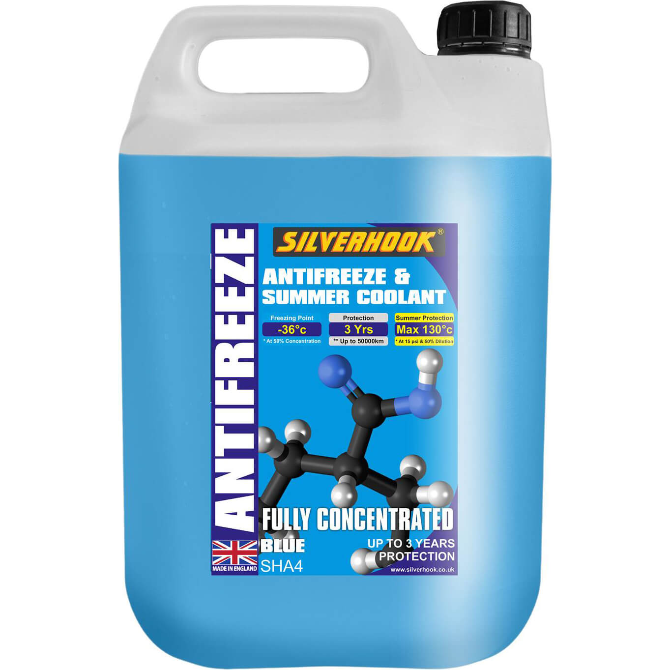 Image of silver hook concentrated antifreeze blue 454 litre