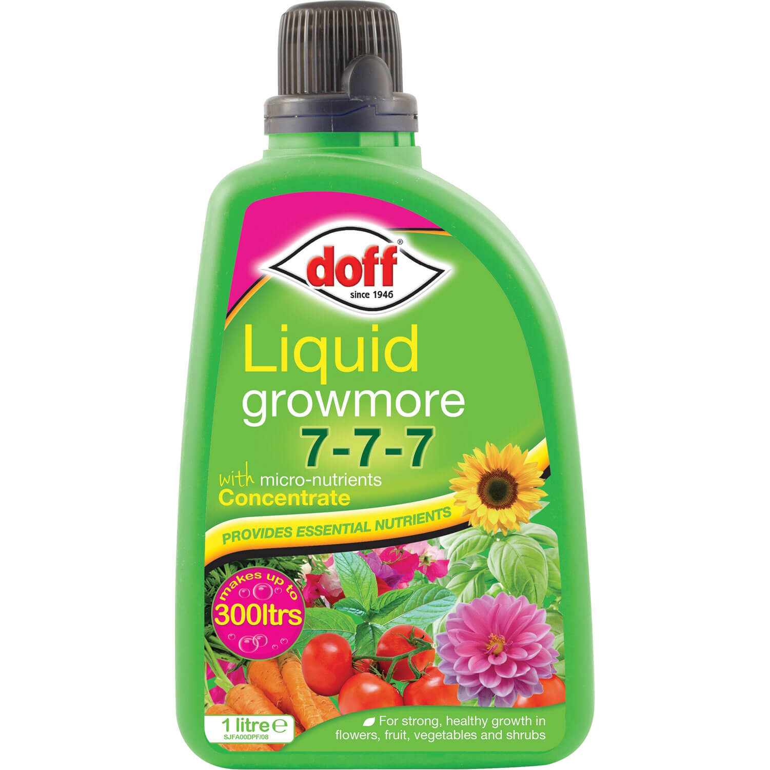 Image of Doff Liquid Growmore Plant Feed Concentrate 1 Litre