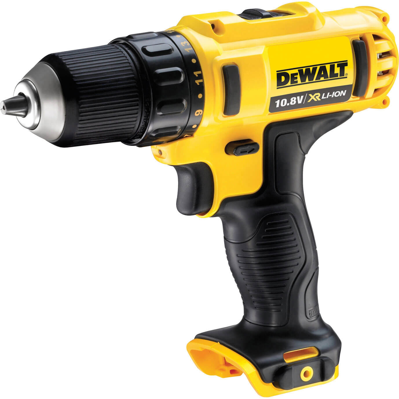 Image of DeWalt DCD710N 108v Cordless Lithium Ion XR Drill Driver without Battery or Charger