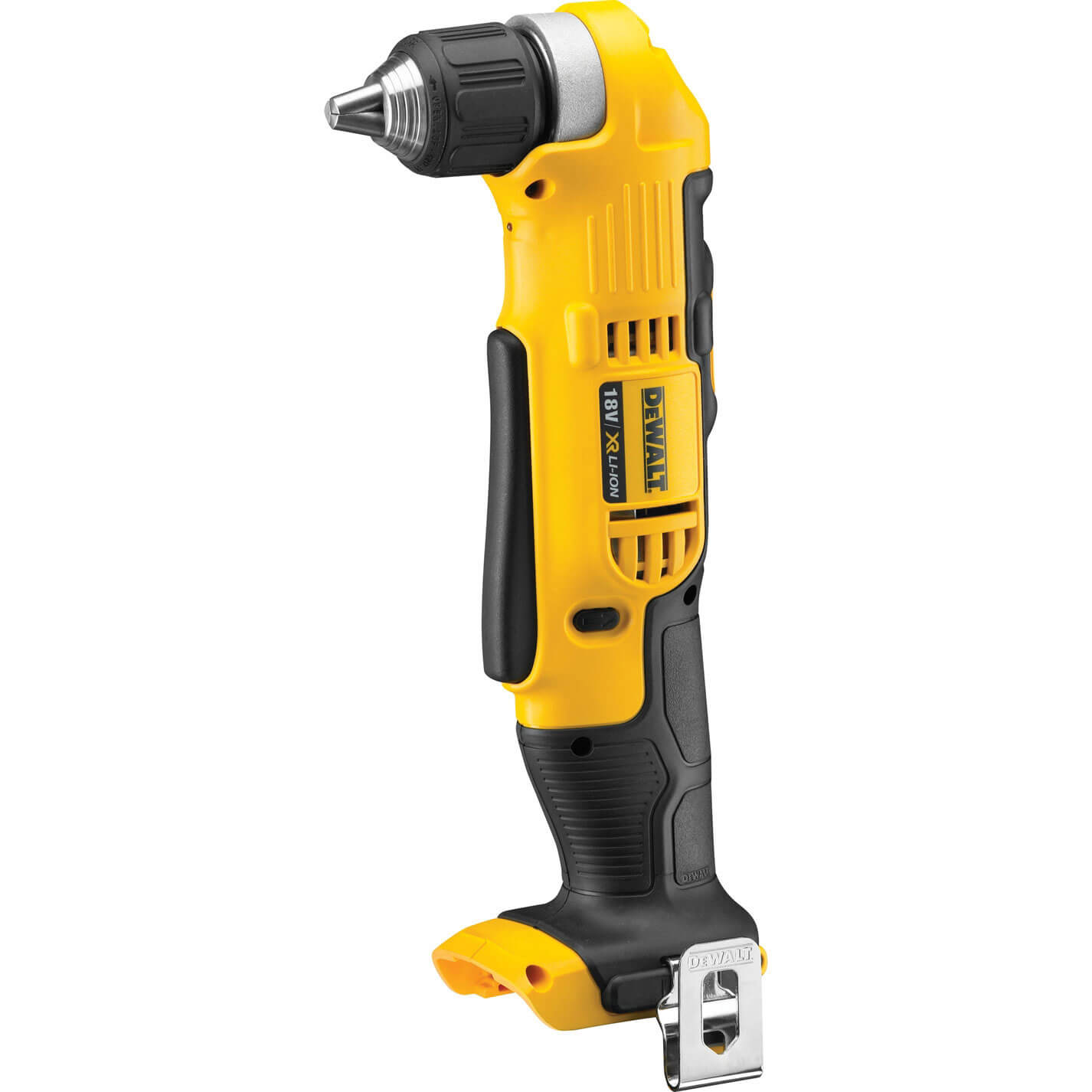 Image of DeWalt DCD740N 18v Cordless Lithium Ion XR Right Angle Drill without Battery or Charger