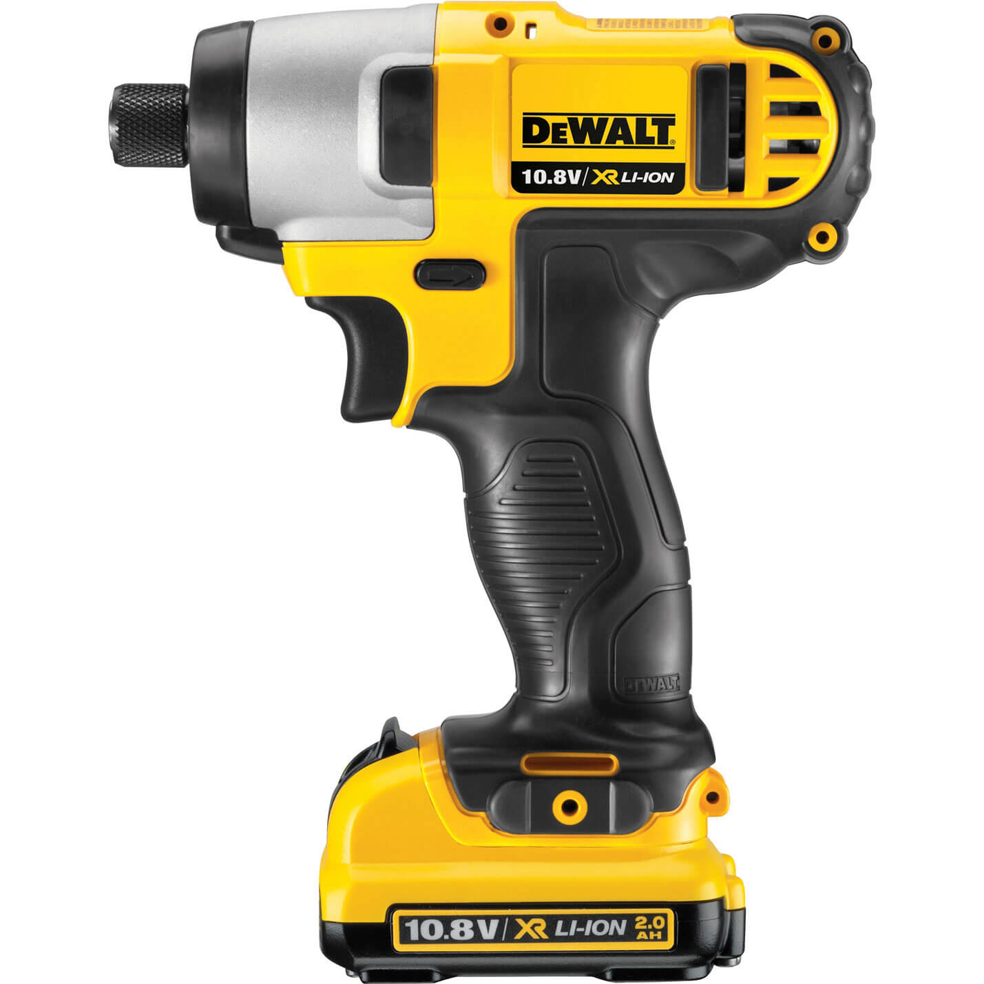 Image of Dewalt DCF815D2 108v Cordless Impact Driver with 2 Lithium Ion Batteries 2ah