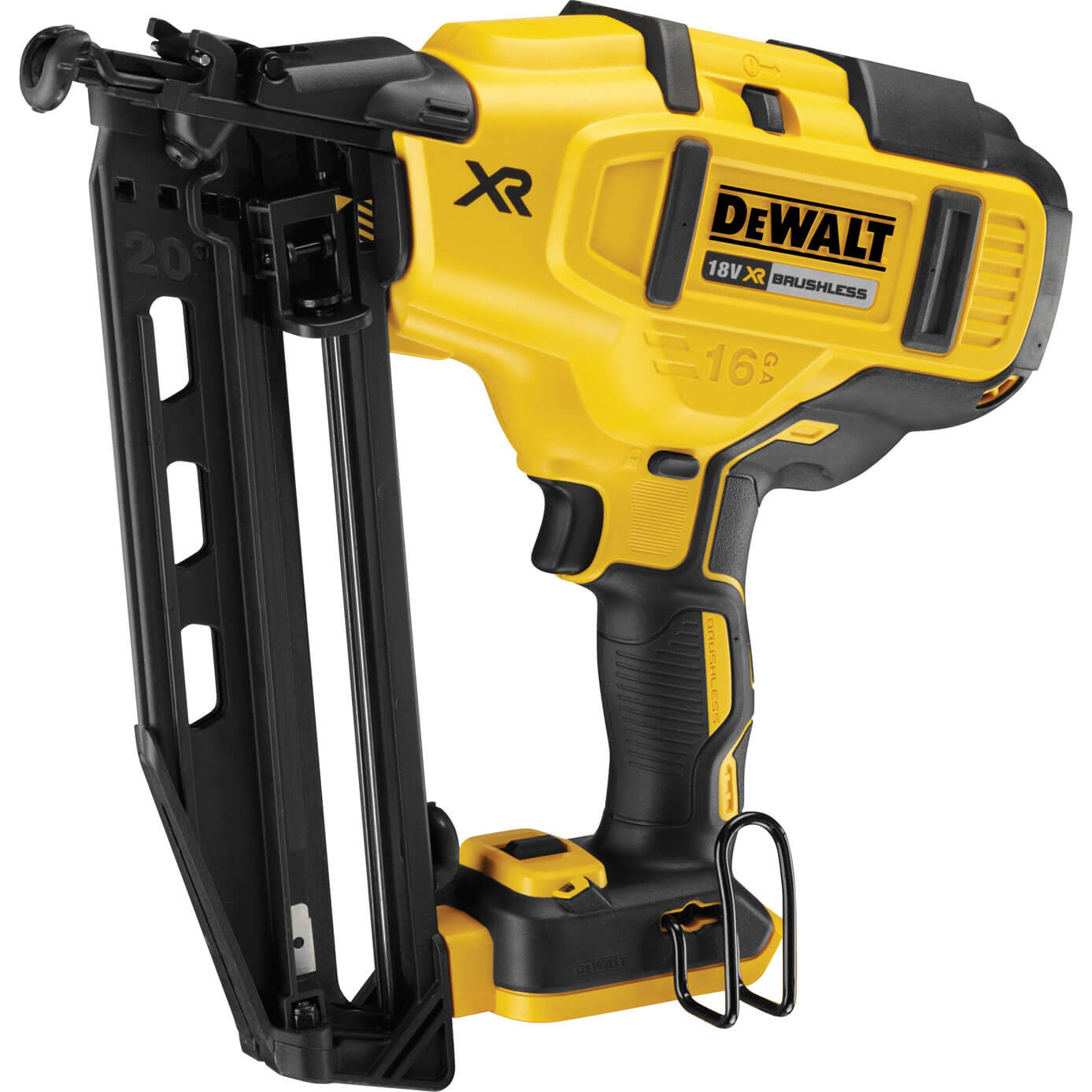 Image of DeWalt DCN660N 18v Cordless XR Finish Nail Gun without Battery or Charger