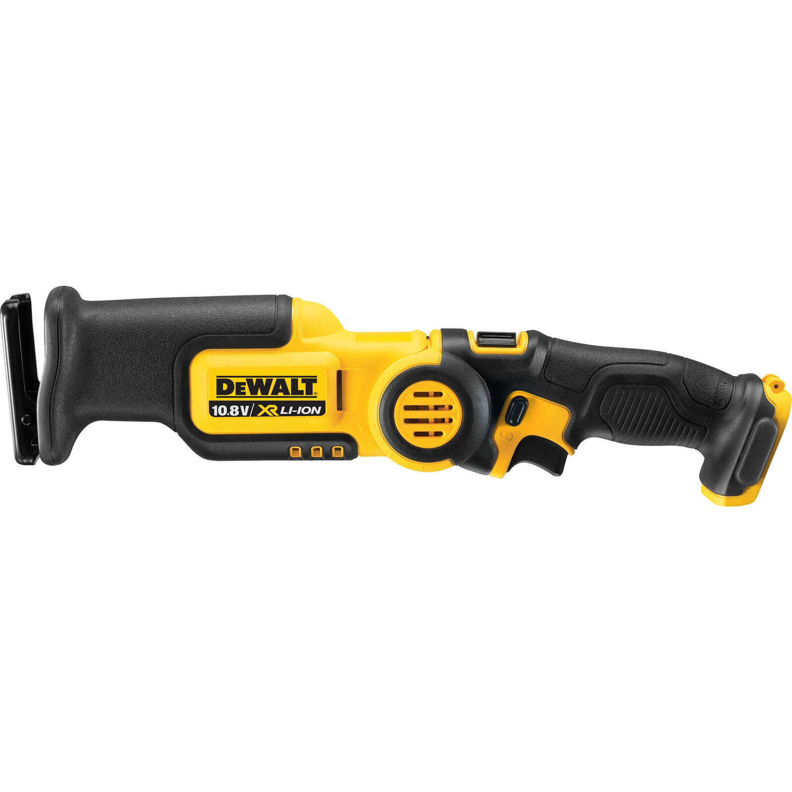 Image of DeWalt DCS310N 108v Cordless Lithium Ion XR Compact Pivot Reciprocating Saw without Battery or Charger