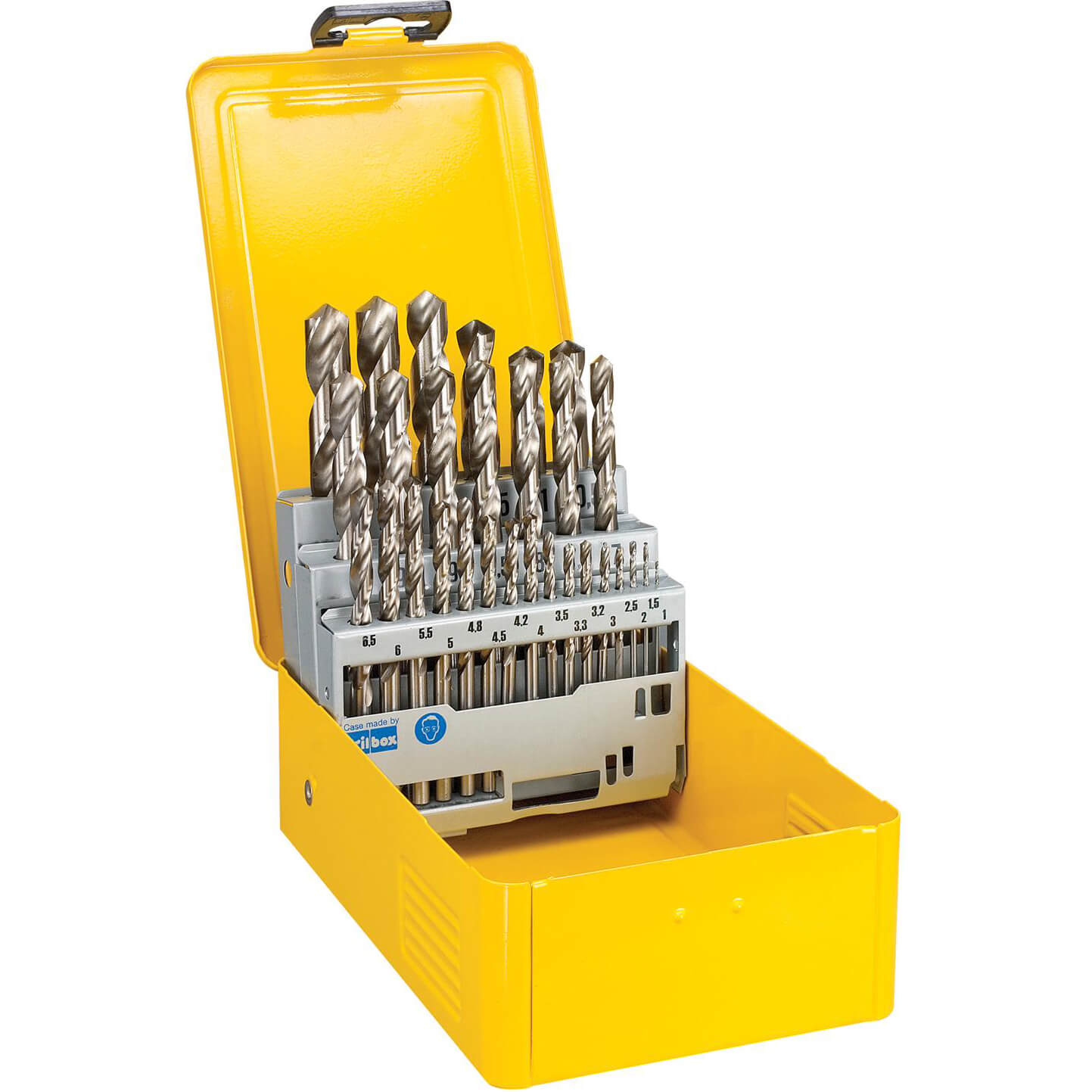 Image of DeWalt 29 Piece HSSG Drill Bit Set in Metal Case