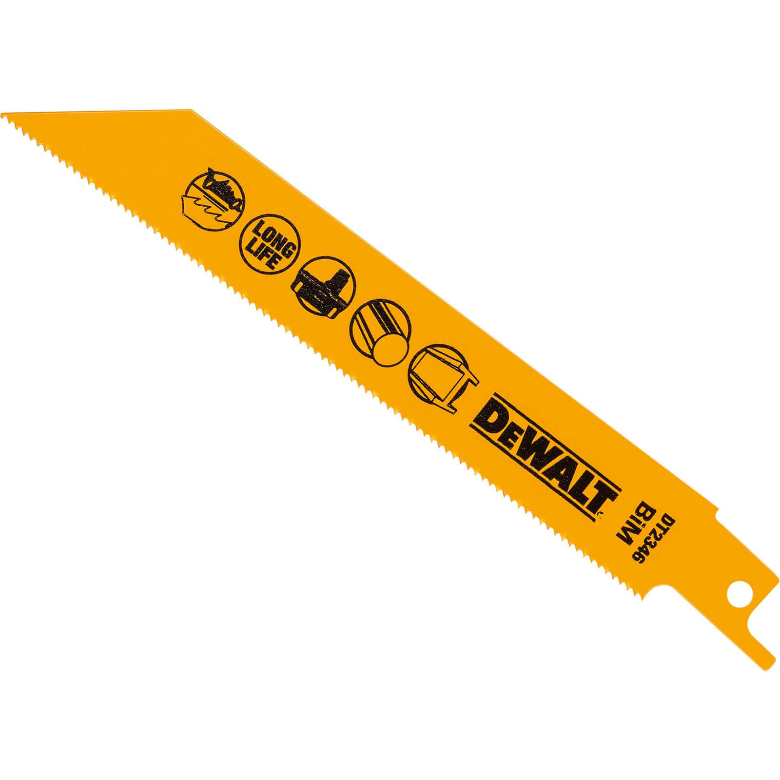 Image of DeWalt Dt2346Qz Reciprocating Blades Bim Pack of 5