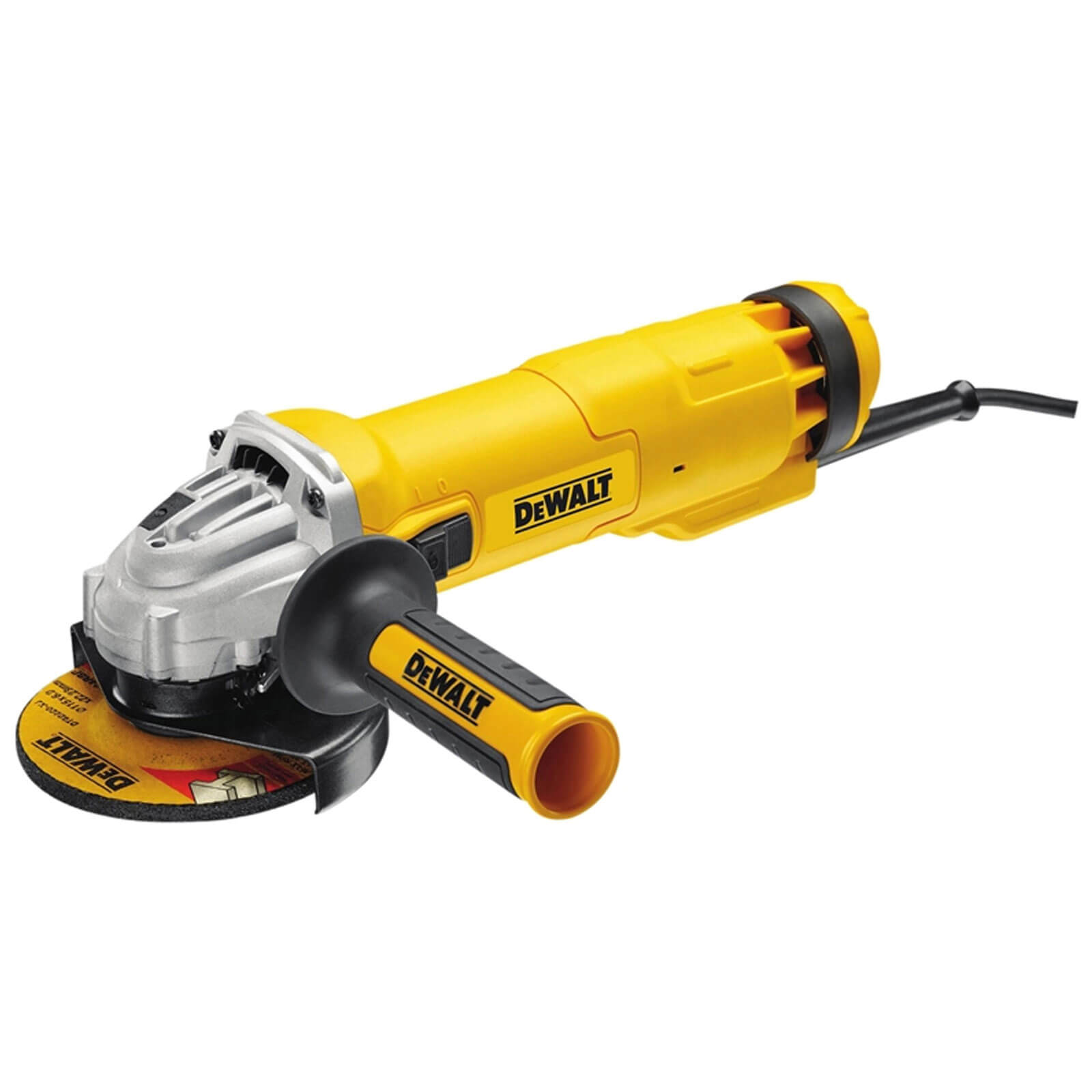 Image of DeWalt DWE4206 Angle Grinder 115mm 4 12 Disc 1000w 110v