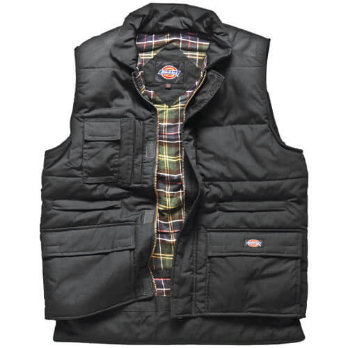 Image of Dickies Mens Professional Combat Bodywarmer Black 2XL