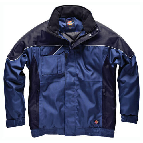 Image of Dickies Mens Industry Winter Waterproof Jacket Royal Navy Medium