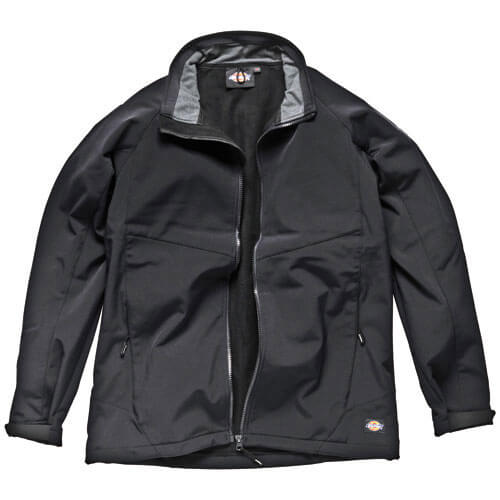 Image of Dickies Mens Softshell Jacket Black Large