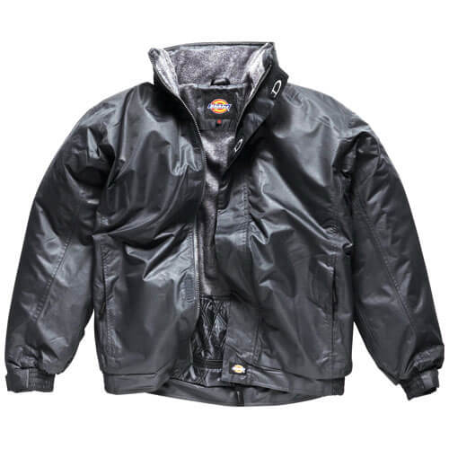 Image of Dickies Mens Cambridge Waterproof Jacket Navy Blue Medium