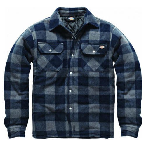 Image of Dickies Mens Portland Shirt Blue Small