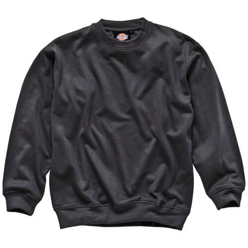 Image of Dickies Mens Crew Neck Sweatshirt Black Medium