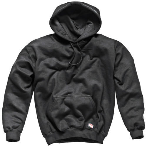 Image of Dickies Mens Hooded Sweatshirt Black Medium