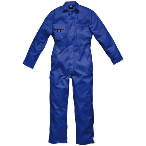 Image of Dickies Mens Redhawk Economy Overalls Royal Blue Large 30 Leg