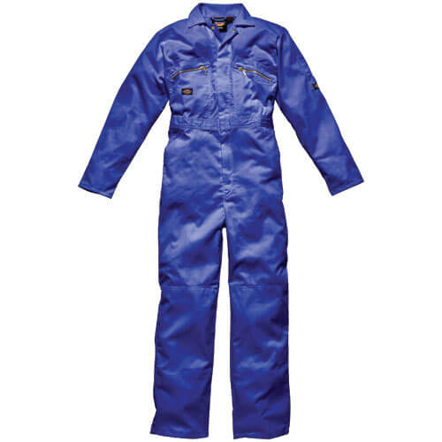 Image of Dickies Mens Redhawk Overalls Royal Blue 54 Chest and 32 Leg