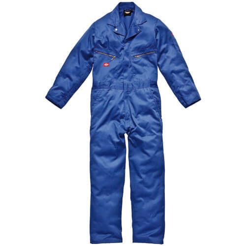 Image of Dickies Mens Deluxe Overalls Royal Blue Medium Tall Leg