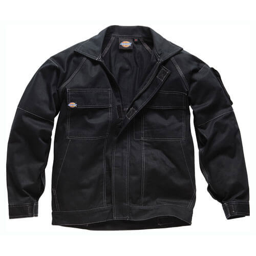 Image of Dickies Mens Grafter Duo Tone 290 Work Jacket Black 3XL