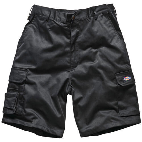 Image of Dickies Mens Redhawk Cargo Work Shorts Black 30 Waist