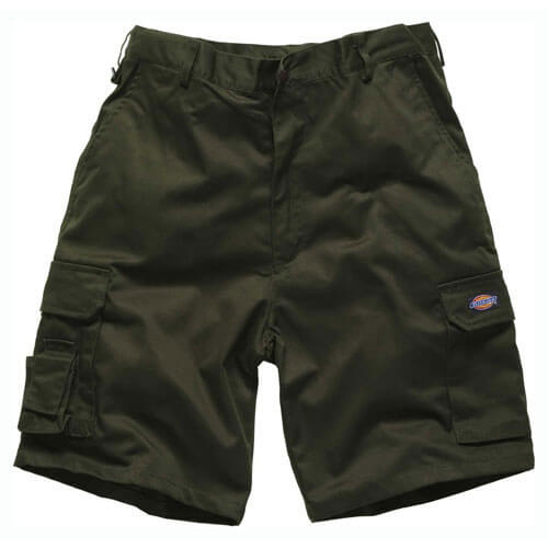 Image of Dickies Mens Redhawk Cargo Shorts Olive Green 40 Waist