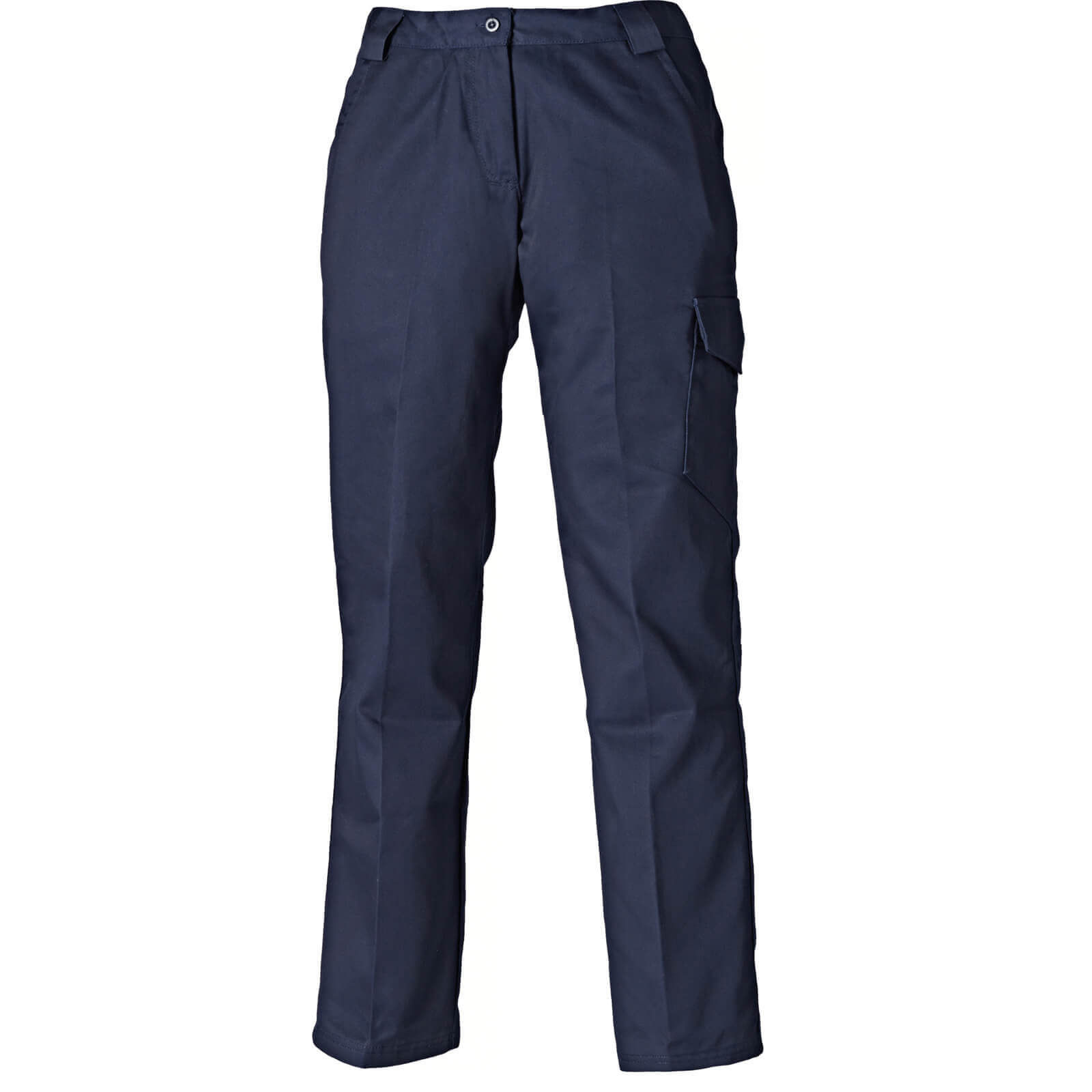 Image of Dickies Ladies Redhawk Work Trousers Navy Blue Size 16