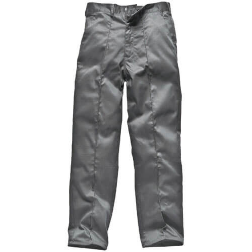 Image of Dickies Mens Redhawk Work Trousers Grey 40 Waist and 33 Leg