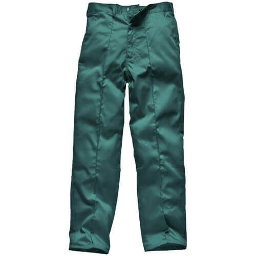 Image of Dickies Mens Redhawk Work Trousers Lincoln Green 30 Waist and 33 Leg